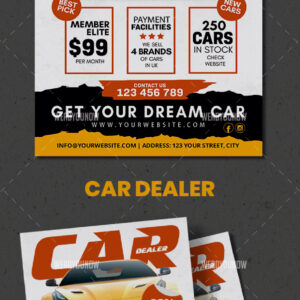 Car Dealer Flyer