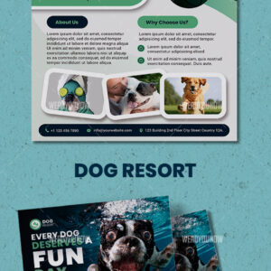 Dog Resort Flyer