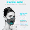 PM 2.5 Mask with filter - Image 3